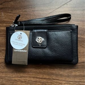 Giani Bernini Leather Wristlet Wallet